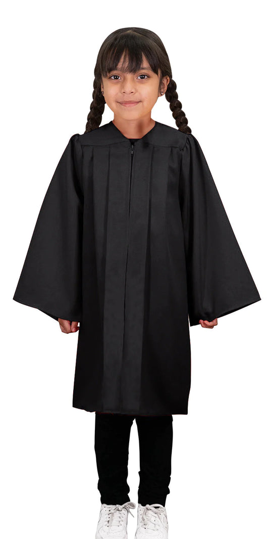 Child's Black Baptism Robe