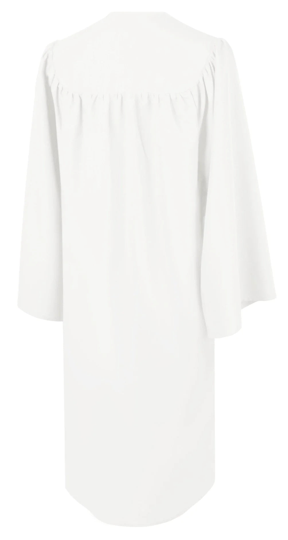 Matte White Baptism Robe - Churchings