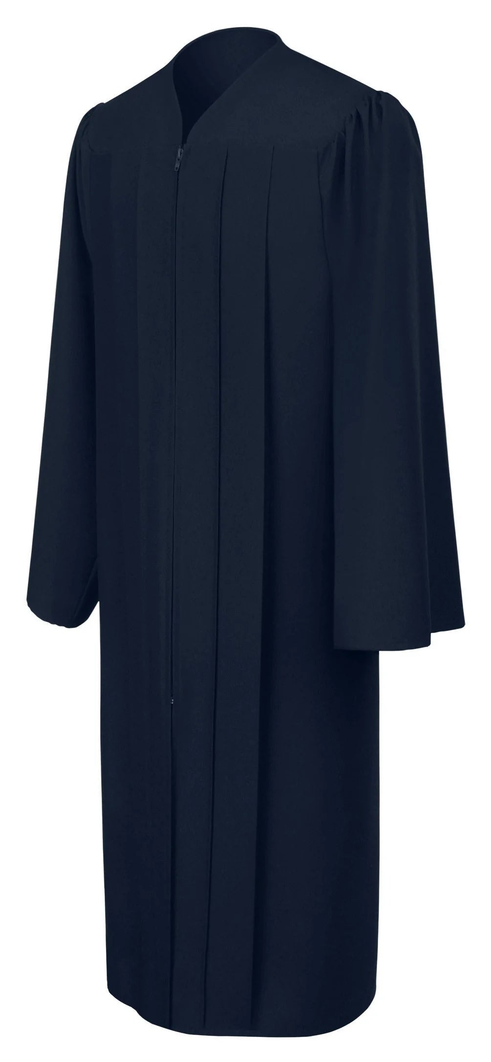 Matte Navy Blue Baptism Robe - Baptism Robes